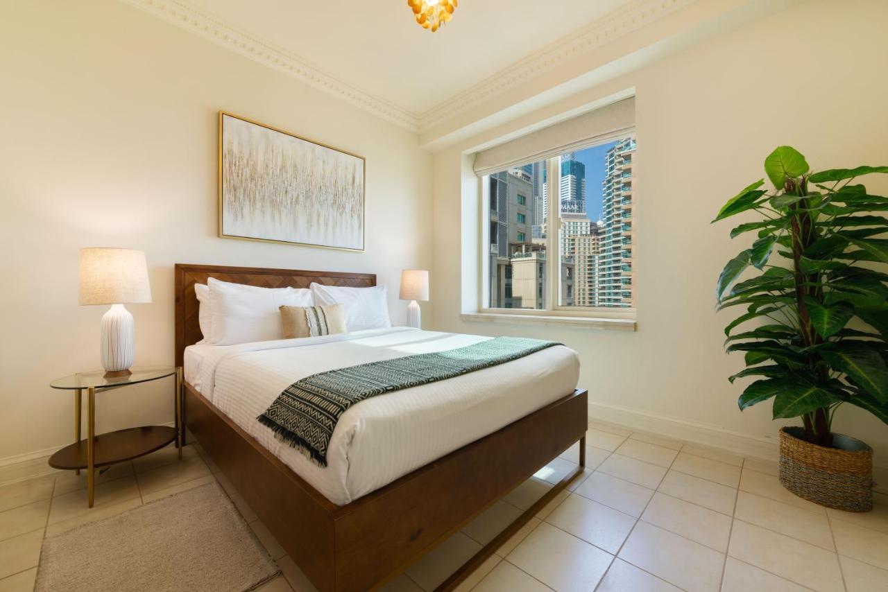 دبي Maison Privee - Stunning Waterfront Apt With Marina View Nxt To Beach المظهر الخارجي الصورة